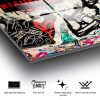 Banksy Tempered Glass Art, 45x65 cm, 4mm Thick