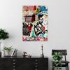 Banksy Tempered Glass Art, 45x65 cm, 4mm Thick