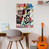 Banksy Tempered Glass Art, 45x65 cm, 4mm Thick