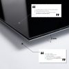 Elegant Tempered Glass Painting, 70 x 100 cm, 4 mm