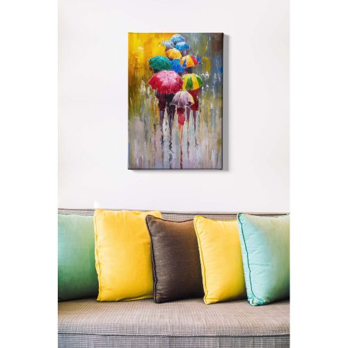 Elegant Canvas Painting, 50x70 cm, 100% Canvas, Wood Frame