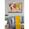 Elegant Canvas Painting, 70x100 cm, 100% Wood Frame