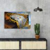 Salvador Dali Decorative Canvas Painting, 45x70 cm, Suede