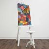 Paul Klee Decorative Canvas Painting, 45x70 cm, Suede