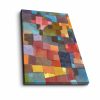 Paul Klee Decorative Canvas Painting, 45x70 cm, Suede