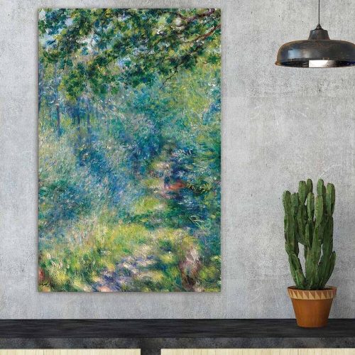 Renoir Decorative Canvas Painting, 45x70 cm, Suede