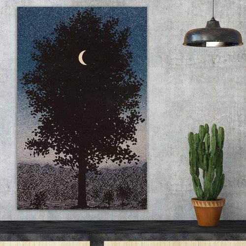 René Magritte Decorative Canvas Painting, 45x70 cm
