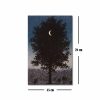 René Magritte Decorative Canvas Painting, 45x70 cm