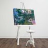 Claude Monet Decorative Canvas Painting, 45x70 cm, Suede