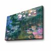 Claude Monet Decorative Canvas Painting, 45x70 cm, Suede