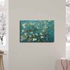 Almond Blossoms Canvas Art, 45x70 cm, Suede Finish