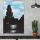 René Magritte Decorative Canvas Painting, 45x70 cm, Suede