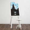 René Magritte Decorative Canvas Painting, 45x70 cm, Suede
