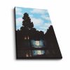 René Magritte Decorative Canvas Painting, 45x70 cm, Suede