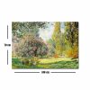 Claude Monet Decorative Canvas Painting, 70x100 cm, Suede