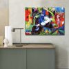Franz Marc Decorative Canvas Painting, 70x100 cm, Suede