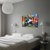Franz Marc Decorative Canvas Painting, 70x100 cm, Suede