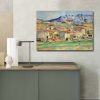 Decorative Canvas Painting by Cézanne, 70x100 cm, Suede