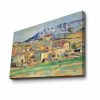 Decorative Canvas Painting by Cézanne, 70x100 cm, Suede