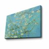 Almond Blossoms Canvas Art, 70x100 cm, Suede, Framed