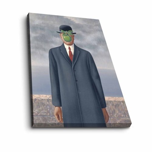 René Magritte 'The Son of Man' Canvas Art, 70x100 cm