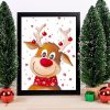 Framed MDF Wall Art, 24x29 cm, Antibacterial, UV Print