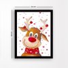 Framed MDF Wall Art, 24x29 cm, Antibacterial, UV Print