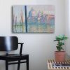 Claude Monet Canvas Painting, Le Grand Canal, 45x70 cm