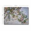 Claude Monet Canvas Art - La Plus Belle Rose, 70x100 cm