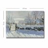 Claude Monet Decorative Canvas Painting, 70x100 cm