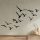 Decorative Metal Wall Birds Set, Black, 100% Metal | 11 Unique Designs, Perfect for Home Decor