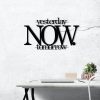 Elegant Black Metal Wall Accessory - 52 x 30 cm, 100% Metal