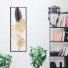 Hand-Painted Metal Wall Accessory, 32x5x90 cm | 100% Metal, Unique Design
