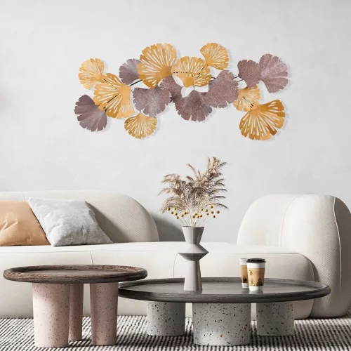 Handmade Metal Wall Accessory, 130 x 60 cm | 100% Metal, Unique Design