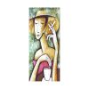 Elegant Canvas Painting, 50 x 120 cm, Wooden Frame