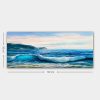Elegant Canvas Painting, 50 x 120 cm, Wooden Frame