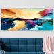 Elegant Canvas Painting, 50 x 120 cm, 100% Wood Frame