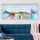 Elegant Canvas Painting, 50 x 120 cm, Wooden Frame