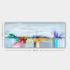 Elegant Canvas Painting, 50 x 120 cm, Wooden Frame