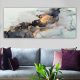 Elegant Canvas Painting, 50 x 120 cm, 100% Wood Frame