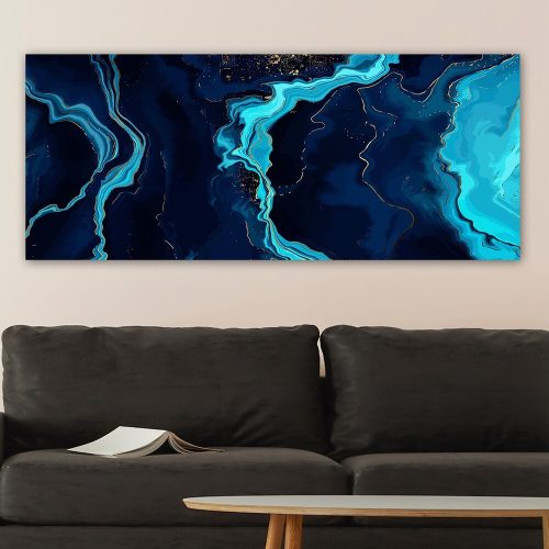 Elegant Canvas Painting, 50 x 120 cm, 100% Wood Frame