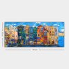 Elegant Canvas Painting, 50 x 120 cm, Wooden Frame