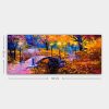 Elegant Canvas Painting, 50 x 120 cm, Wooden Frame