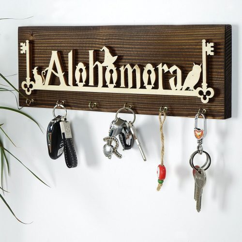 Solid Wood Key Holder, 40 x 14 x 3 cm | Durable & Stylish