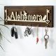 Solid Wood Key Holder, 40 x 14 x 3 cm | Durable & Stylish