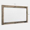 Solid Wood Photo Hanger, Brown, 100 x 60 cm | 2 cm Thick
