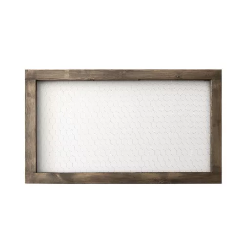 Solid Wood Photo Hanger, Brown, 100 x 60 cm | 2 cm Thick