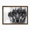 Framed MDF Painting (50x70 cm), Pine Wood Frame | UV Printed, Versatile Tray Design