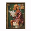 Framed MDF Decorative Painting, 35x47 cm, Spruce Frame