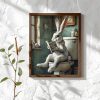 Framed MDF Decorative Painting, 35x47 cm, Spruce Frame